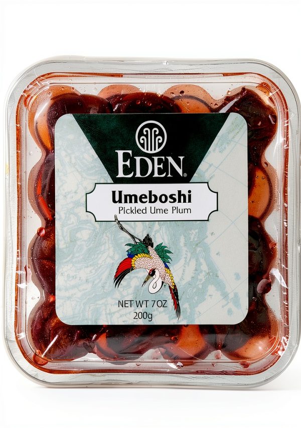 Eden Organic Japanese Pickled Plums Tangy Salty Flavor-0
