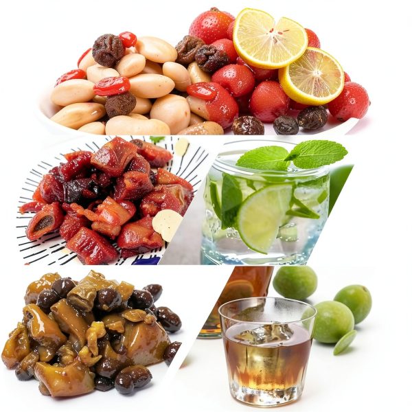 Aandiso Dried Plums Sweet Sour Snack Grocery Food-5