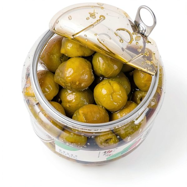 RETBST-WL Green Plums Sour Sweet Snacks Canned Fruit-3