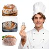 Bread Lame Blades 50 PCS Refill Pretwad Stainless Steel Scoring Blades-5