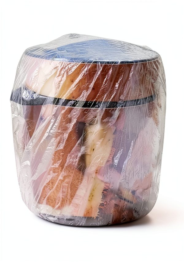 STAYWILD Clear Small Appliance Dust Covers 60 Pack Disposable Covers-4