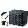 Bread Maker Cover EKDJKK Cotton Quilted Dust Guard Black 17x11x15in-2