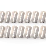 Bread Lame Blades 50 PCS Refill Pretwad Stainless Steel Scoring Blades-0