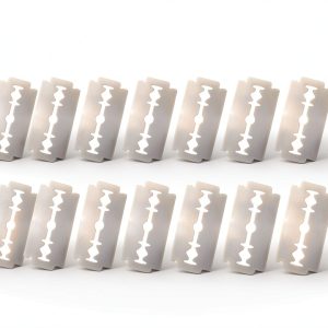 Bread Lame Blades 50 PCS Refill Pretwad Stainless Steel Scoring Blades-0
