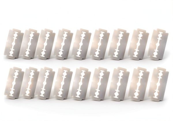 Bread Lame Blades 50 PCS Refill Pretwad Stainless Steel Scoring Blades-0