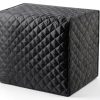 Bread Maker Cover EKDJKK Cotton Quilted Dust Guard Black 17x11x15in-1